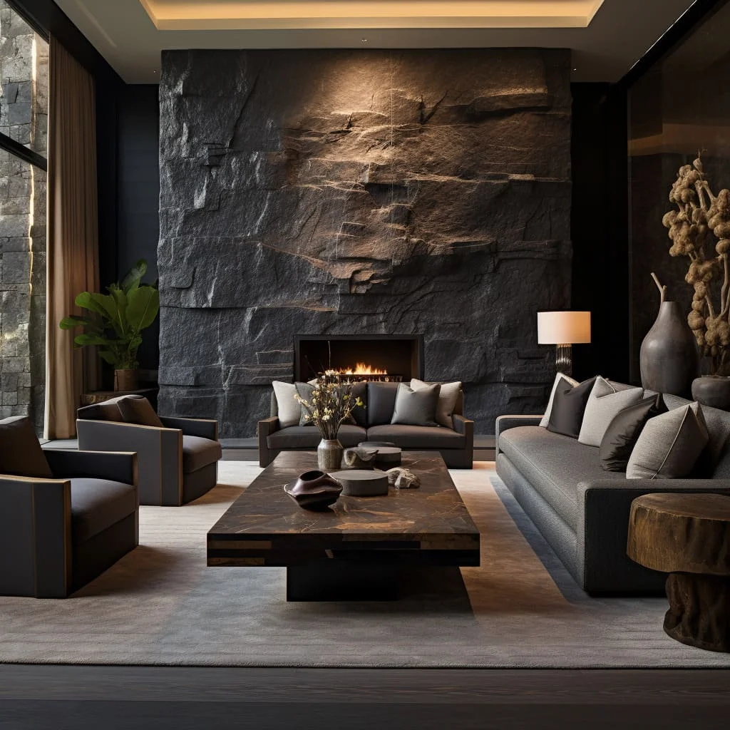 Luxury interior living room